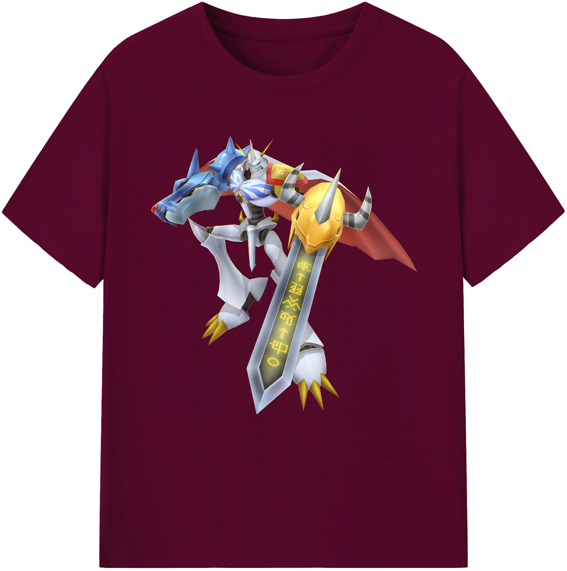 （画像用） Digimon デジタルモンスター/デジモン レディースカジュアルプリントTシャツ（綿100％）
